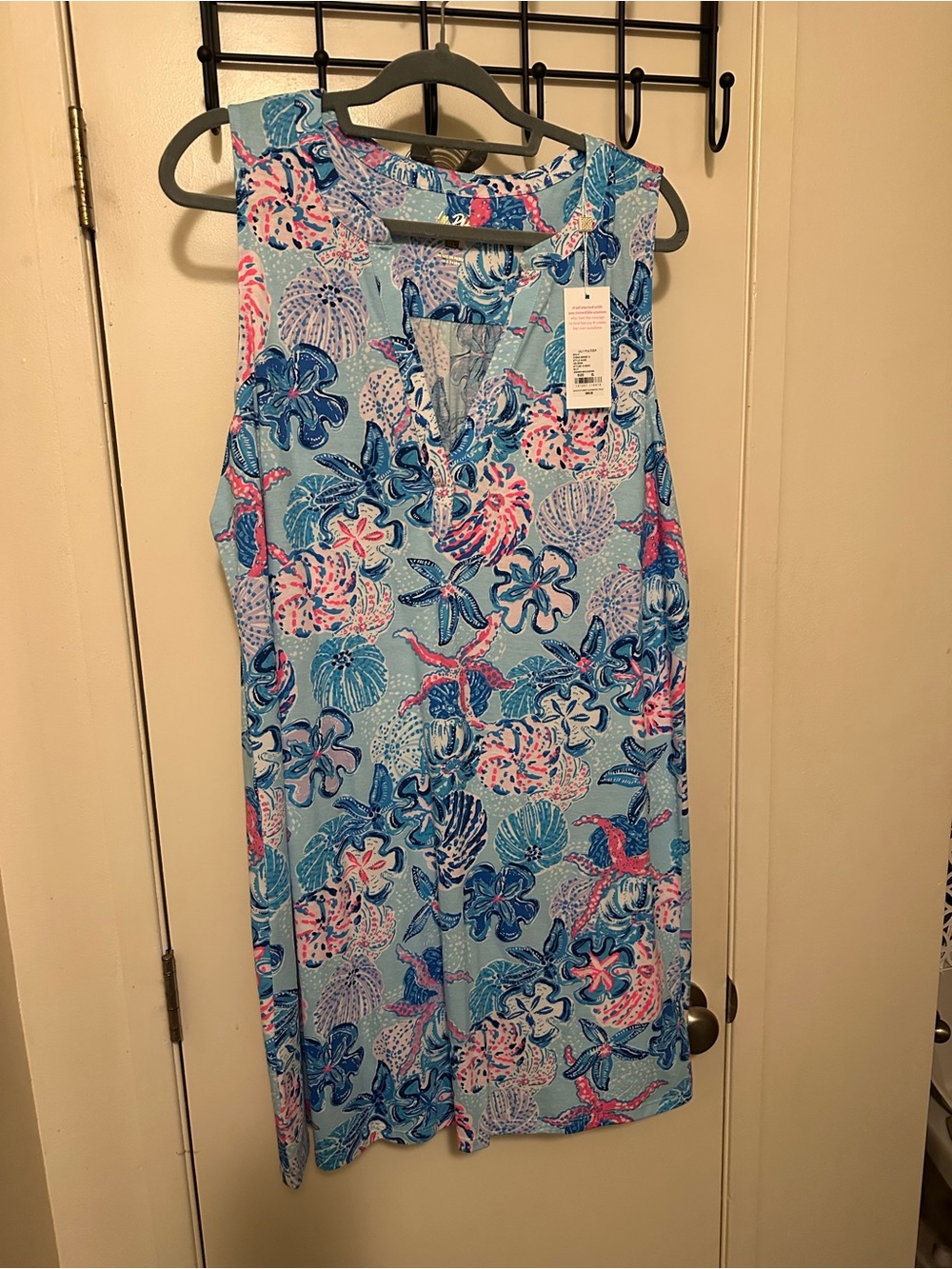 NWT Lilly Pulitzer XL dev dress Bahamas beachcomber